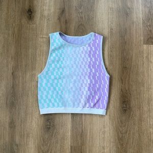 Fabletics Kerri Seamless Crop Tank